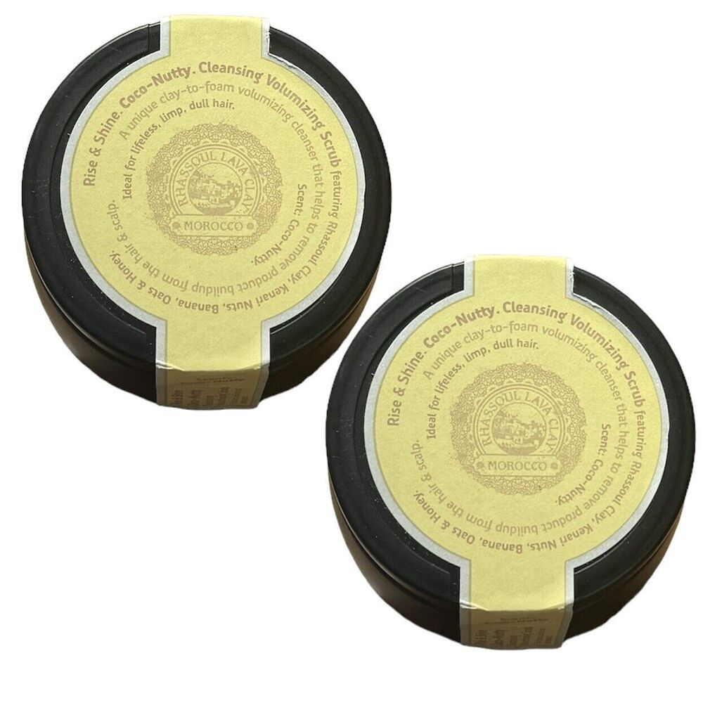 2 Tweak’d By Nature Rise & Shine Coco Nutty Cleansing Volumizing Scrub 8 oz